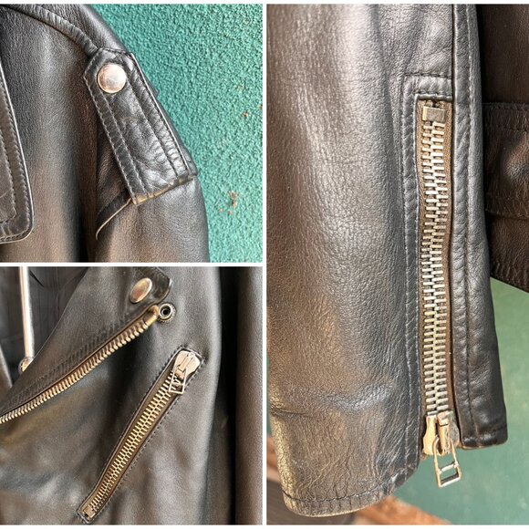 3.1 Phillip Lim Leather Motorcycle Jacket Women's Tag Medium - Picture 6 of 10